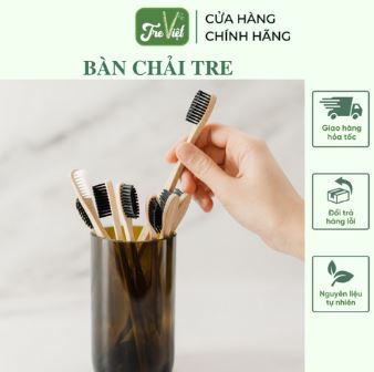 Bàn chải tre - Tre Việt - Công Ty TNHH Sản Xuất Thương Mại Xuất Nhập Khẩu Khai Nguyên